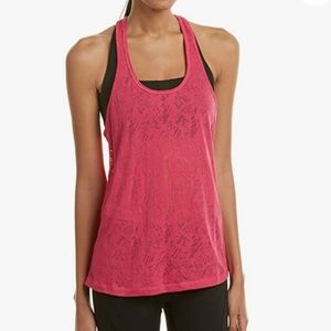 *Colosseum Pink Burnout Beachin' Tank Sz S